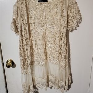 Lace cover up